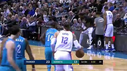 Steven Adams (14 points) Highlights vs. Charlotte Hornets