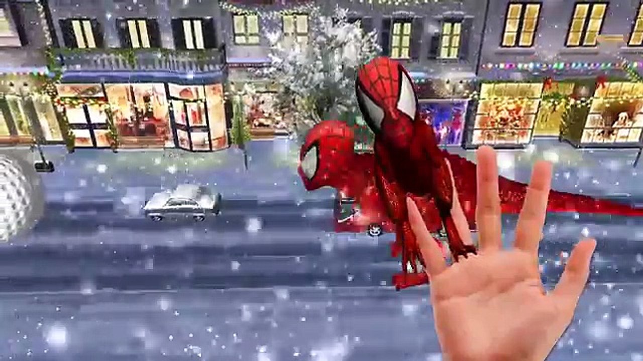 Superheros elephant spiderman Captain america hulk vs Dinosaurs Finger family 3d animation