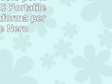 Lavolta Tavolo per Notebook PC Portatile con Piattaforma per Mouse  Nero