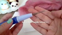 Needle Felt Ice Lolly - Kawaii Craft Tutorial with ASMR