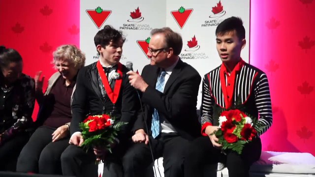 Diffusion en direct (Français) Championnats nationaux de patinage Canadian Tire 2018 (33)