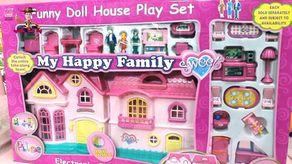 باربى بيت العائلة السعيد - العاب بنات - barbie and happy family house