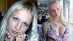 Чудеса макияжа, ужас - до и после макияжа. Miracles of makeup horror - before and after make-up