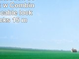 LogiLink Notebook Security Lock w Combination 15m cable lock  cable locks 15 m