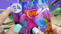 Trolls Squishy Party Fun! Cutting Open HUGE Grasshopper Slime Spider Gummy Bear Doctor Squish