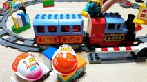 [킨더조이 캐리 꼬마볼을 훔쳐라] 로보카폴리 기차 수송 서프라이즈 에그 알까기 장난감 뉴욕이랑놀자 NY Toys