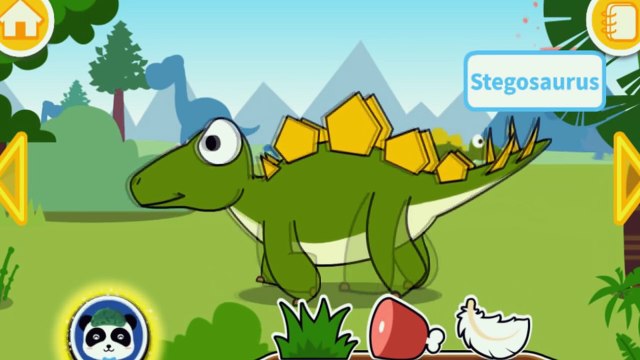 Мультфильм про динозавров - Что едят динозавры? - Развивающее видео