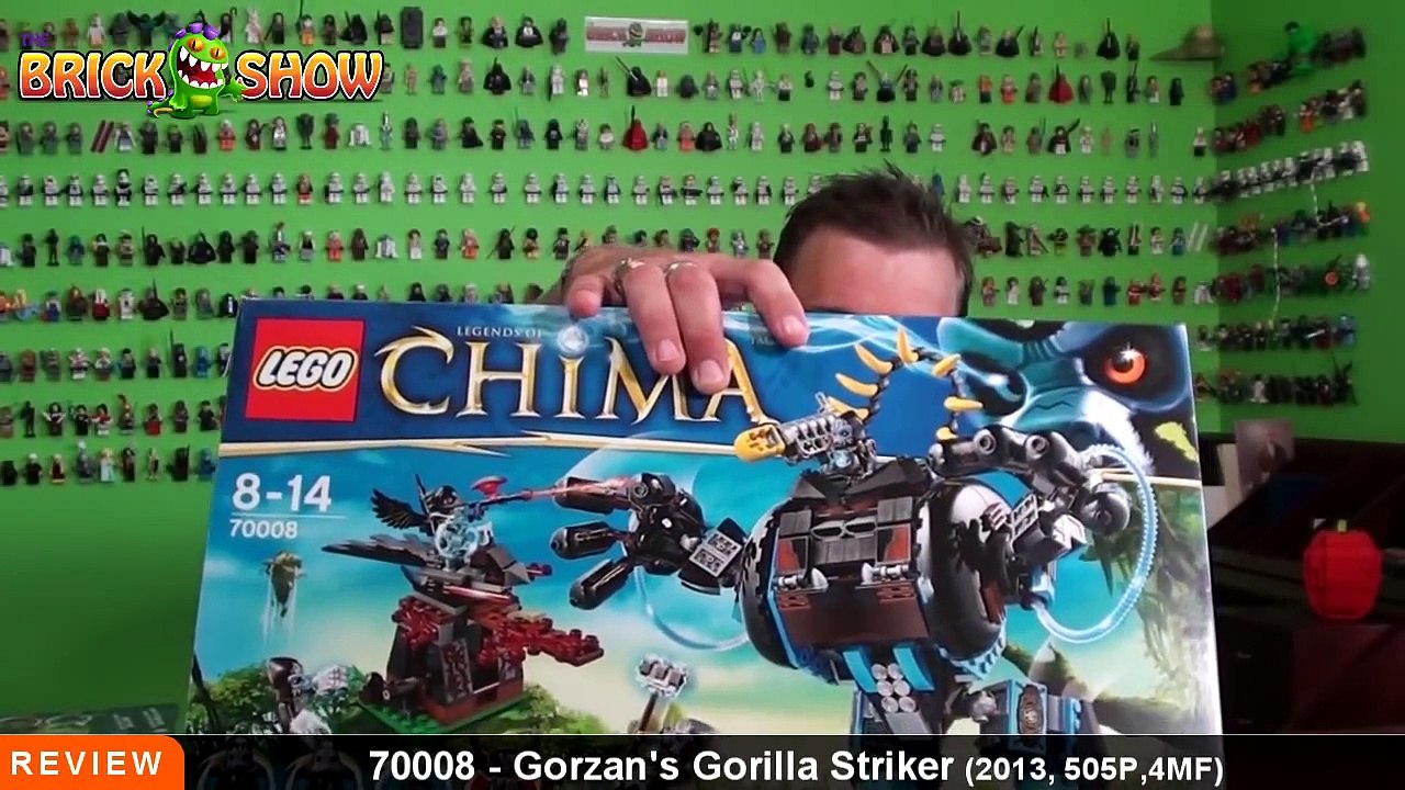 LEGO Legends of Chima Gorzans Gorilla Striker Review : LEGO 70008