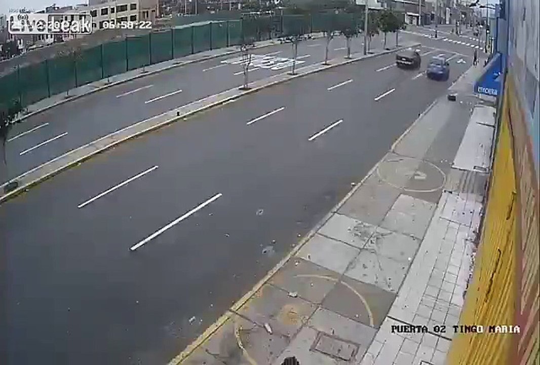 Knocked a pedestrian to death