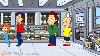 Caillou Pepper Sprays Rosie/Grounded
