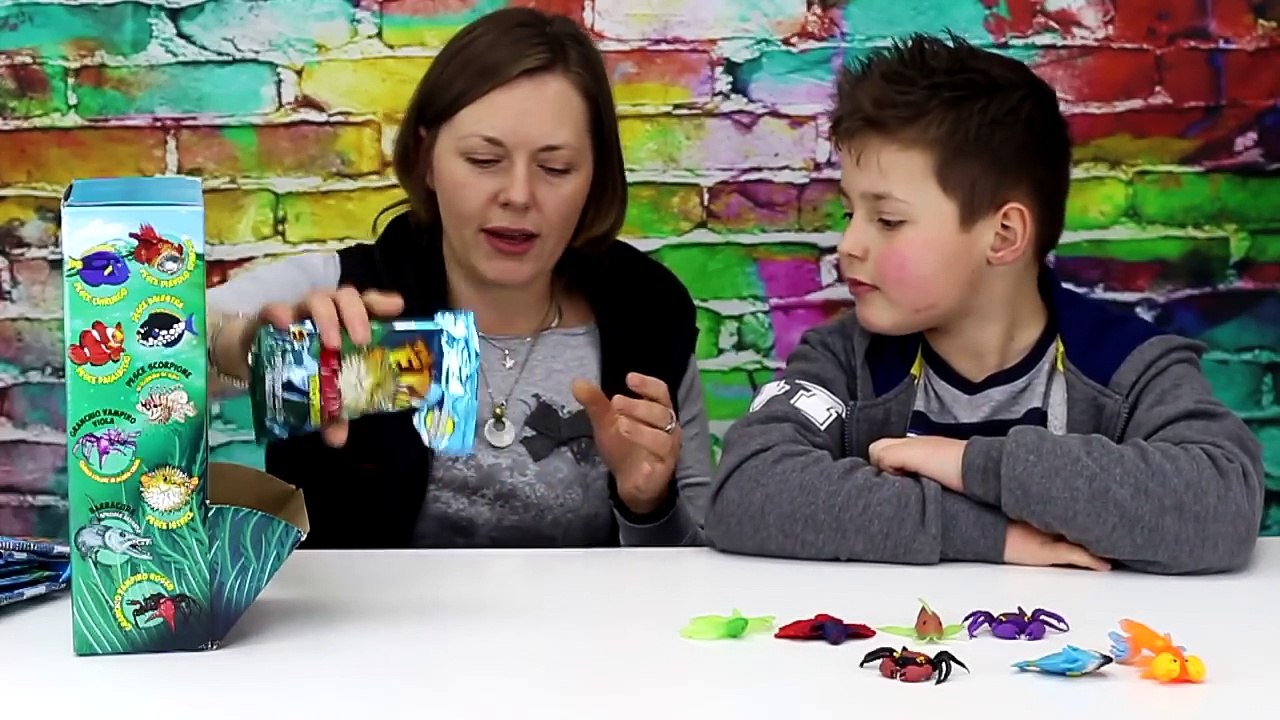 THE EPIC ANIMALS TROPICALI DIRAMIX, novità in edicola, giochi per bambini, alla scoperta dei pesci!