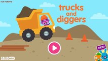 Sago Mini Trucks and Diggers-Sago Mini Babies-Sago Mini Friends Educational Video Kids Games