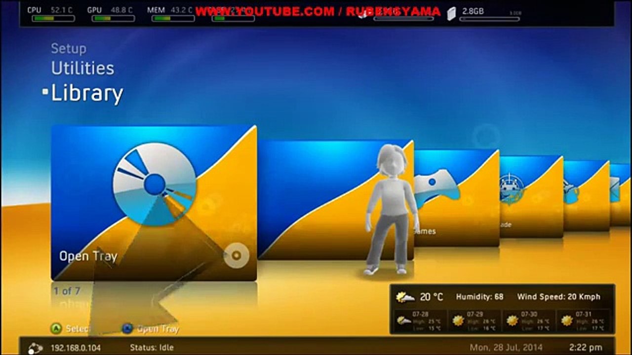 Xbox Unity- Jogando Online de Graça com RGH - Criando cadastro | Aurora e Freestyle.775