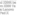 BLESYS  8Cellule Lenovo ThinkPad X200t batería Lenovo X200 Tablet batería Lenovo ThinkPad