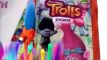 ALBUM DE CROMOS DE TROLLS ¡AVISO! spoiler pelicula completa trolls 2016 personajes escenas finales