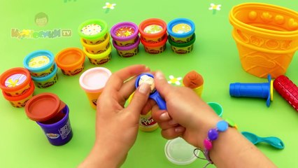 Пластилин Плей До, набор Контейнер с мороженым (Play Doh Sweet Shoppe)