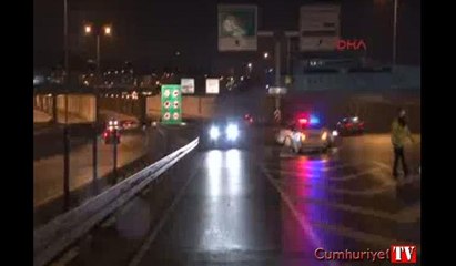 Avrasya Tüneli girişinde hareketli dakikalar: 1 ölü, 2 yaralı