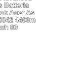 Dr Battery Advanced Pro Series Batteria per notebook Acer Aspire 8730G6042 4400mah