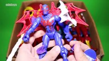 Box of Toys: Marvel Mashers, Cars, Spiderman Titan Series Action Figures and More