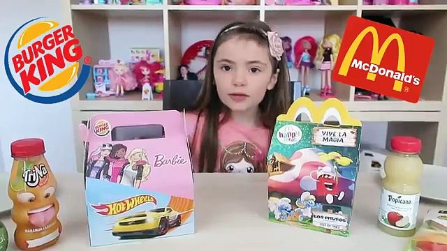 Mc Donalds vs Burger King - Happy Meal vs Diver King