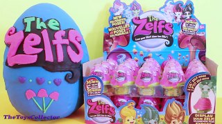 Giant Zelfs Surprise Egg Play Doh Trolls 30+ Full Case MLP Mystery Mini Part 1 Toys Collector