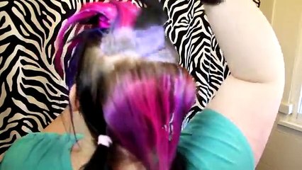 LIVE FREE & DYE-HARD: Pink, Purple & Black!