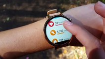 Rose Gold Gear S2 vs Moto 360 2nd Gen - Women's