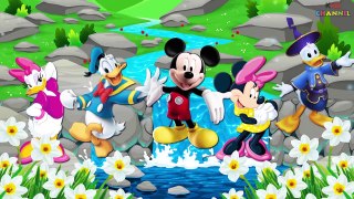 Mickey Mouse Family Finger Songs for Kids | Lyrics | Nursery Rhymes