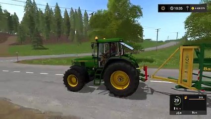 Farming Simulator 17 JOHN DEERE 7810 AND BALLENBOY