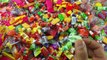 A lot of Candy New Starburst Candies & Minions Surprise Eggs Learn Colors with Candy