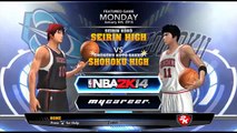 Kuroko no Basket NBA 2K14 mod - Full Gameplay