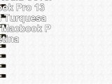GMYLE Custodia Cover per Macbook Pro 13 A1278  Azul Turquesa Non Va per Macbook Pro