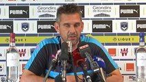 Conférence Le coach avant Bordeaux Nantes par Girondins