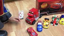 Giant Disney Cars Surprise Egg Toys Opening Lightning McQueen Power Wheels Ride On Car & Bicycle
