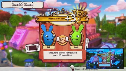 Rabbids Land - Episode 8 - Tunnel of Rabbid Love (4-Player)