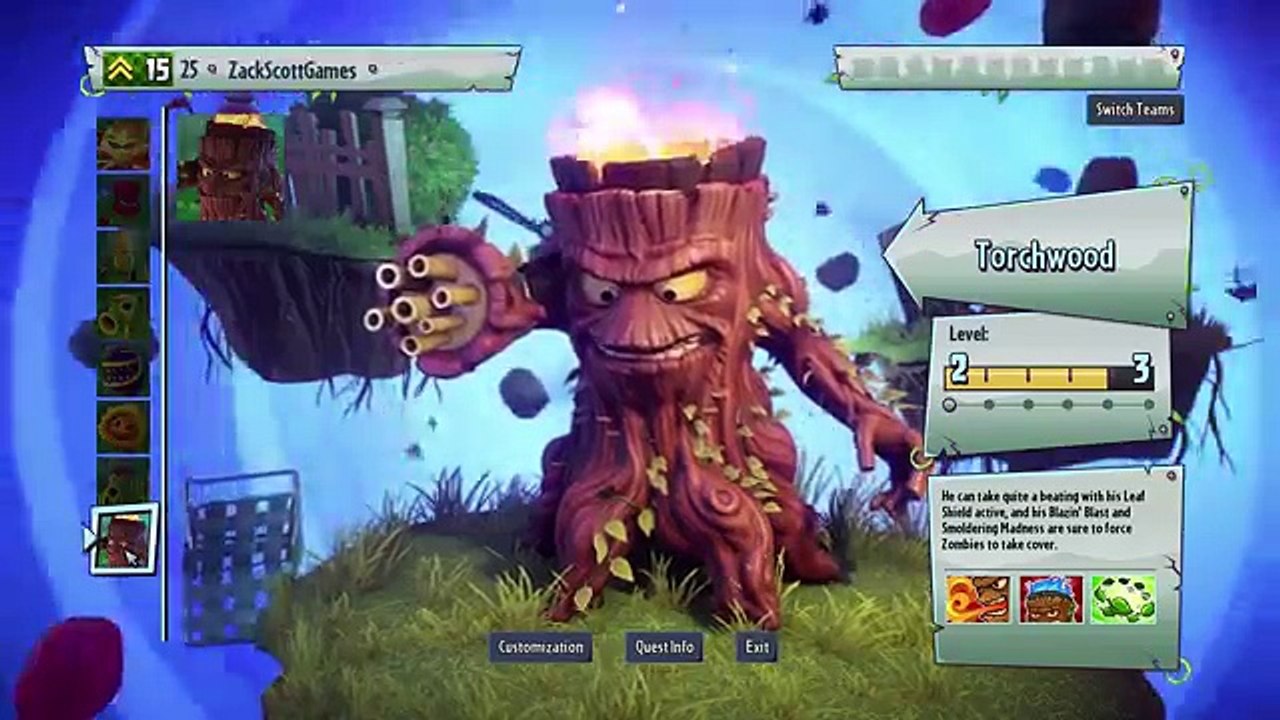 TORCHWOOD! New Charer! - Plants vs. Zombies: Garden Warfare 2 - Gameplay Part 225 (PC)