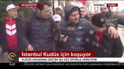 İstanbul Kudüs için koşuyor