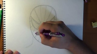 How to draw Spiderman REAL TIME