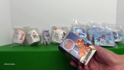 DISNEYS OLIVER & COMPANY (1988) HAPPY MEAL FULL SET | McDonalds Vs Burger King | Bins Toy Bin