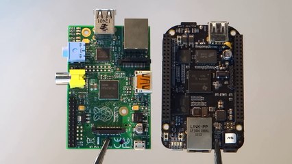 BeagleBone Black VS Raspberry Pi!