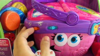 LeapFrog Shapes and Sharing Picnic Basket Unboxing Demo Review