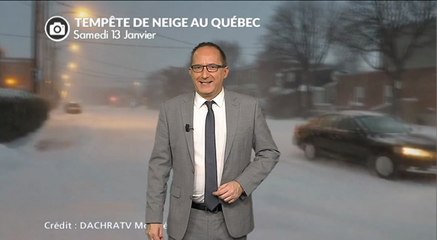 Neige et grand froid sur le Canada