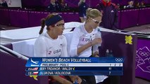 Womens Beach Volleyball Preliminary Round - USA v CZE | London new Olympics