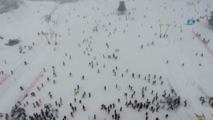 Uludağ'da Adım Atacak Yer Kalmadı