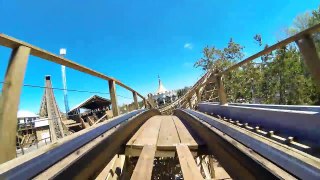 Gold Striker Roller Coaster POV California Great America