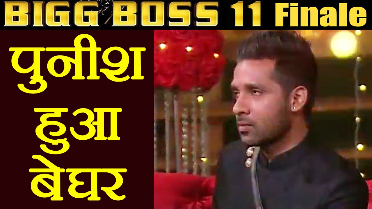 Bigg Boss 11 Finale: Puneesh Sharma gets EVICTED, Shilpa Shinde & Hina becomes TOP 2  | FilmiBeat