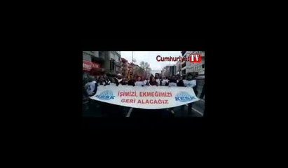 Bakırköy'de 'Nuriye ve Semih onurumuzdur' sloganları