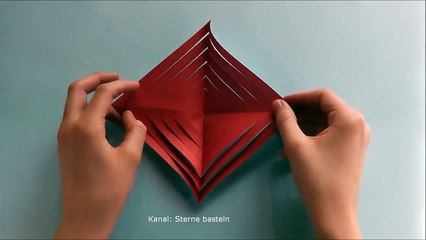 Kağıttan Yıldız Yapımı.