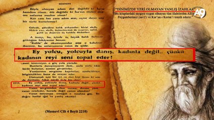 Mevlana’ya Ait Olduğu İddia Edilen Kitaplarda Kadınları Aşağı Gören Sözler