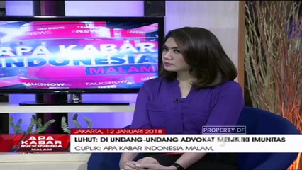 "Drama Fredrich: Hak Imunitaskah" [Part 3] - Apa Kabar Indonesia Malam